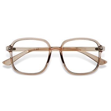 SOJOS Square Blue Light Blocking Glasses for Women