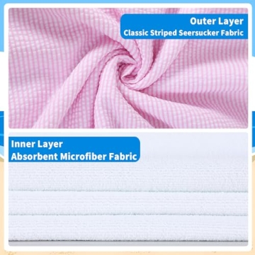 THOVSMOON Kids Hooded Towels Soft Microfiber Poncho