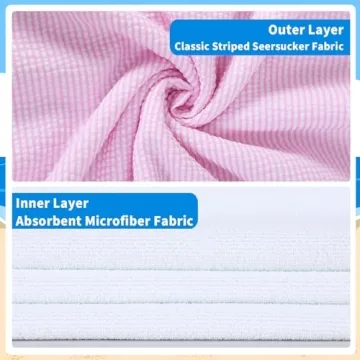 THOVSMOON Kids Hooded Towels Soft Microfiber Poncho