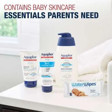 Aquaphor Baby Welcome Gift Set with Free WaterWipes