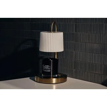 Adjustable Candle Warmer Lamp with Timer & Dimmer - Malbella