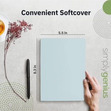 Simply Genius A5 Notebooks for School Business Travel