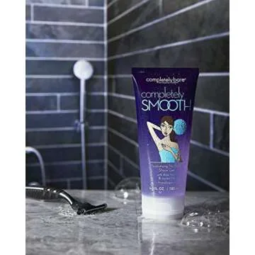 Completely Smooth Moisturizing No-Bump Shave Gel - Vegan & Natural