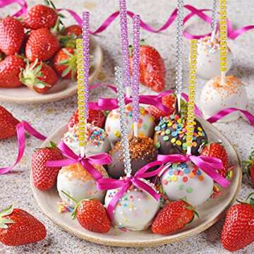Bling Cake Pop Sticks for Gorgeous Dessert Display