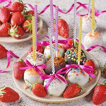 Bling Cake Pop Sticks for Gorgeous Dessert Display