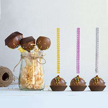 Bling Cake Pop Sticks for Gorgeous Dessert Display