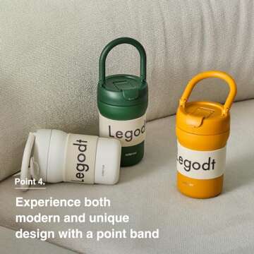 Odense Legodt 2 Way Tumbler - Perfect for Hot & Cold Drinks