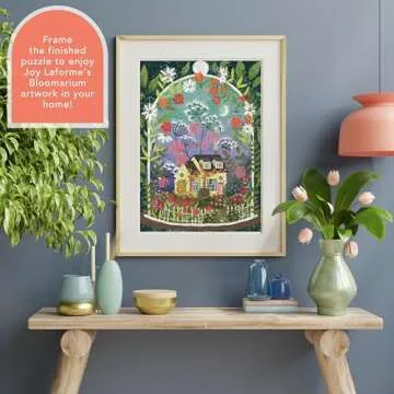 Galison Bloomarium 1000 Piece Puzzle for All Ages