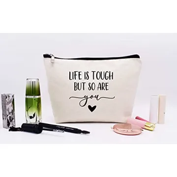 LIBIHUA Makeup Bag Inspirational Gifts for Women