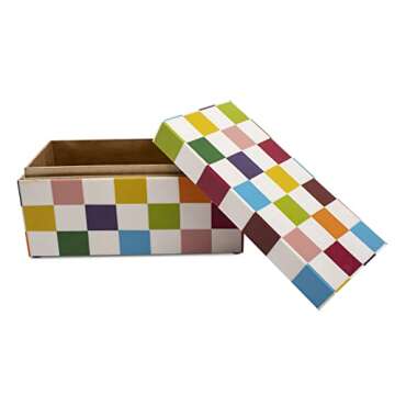 Handicrafts Home Handmade Medley Jester Collection Decorative Jewelry Box Organizer – Keepsakes, Trinkets, and Home Decor – Antique Coffee Table Storage, Memory Box, Farmhouse Style Decor, 10x5x5