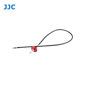 JJC TCR-70R 70cm Mechanical Cable Shutter Release with Bulb-Lock for Fujifilm X10 X20 X30 X100s X100t X-Pro1 X-Pro2 X-E1 X-E2, Leica M6 M7 M8 and Nikon Df F4 FM2 F3 FE FM3a F80, Threaded Release Cable