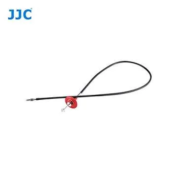 JJC TCR-70R 70cm Mechanical Cable Shutter Release with Bulb-Lock for Fujifilm X10 X20 X30 X100s X100t X-Pro1 X-Pro2 X-E1 X-E2, Leica M6 M7 M8 and Nikon Df F4 FM2 F3 FE FM3a F80, Threaded Release Cable