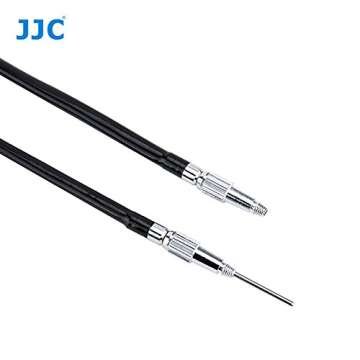 JJC TCR-70R 70cm Mechanical Cable Shutter Release with Bulb-Lock for Fujifilm X10 X20 X30 X100s X100t X-Pro1 X-Pro2 X-E1 X-E2, Leica M6 M7 M8 and Nikon Df F4 FM2 F3 FE FM3a F80, Threaded Release Cable