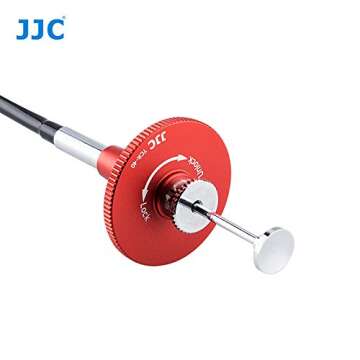 JJC TCR-70R 70cm Mechanical Cable Shutter Release with Bulb-Lock for Fujifilm X10 X20 X30 X100s X100t X-Pro1 X-Pro2 X-E1 X-E2, Leica M6 M7 M8 and Nikon Df F4 FM2 F3 FE FM3a F80, Threaded Release Cable