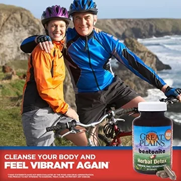 Yerba Prima Bentonite Clay + Herbal Detox 120 Capsules