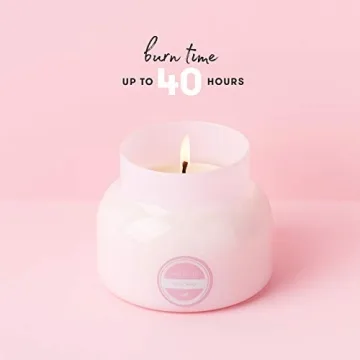 Capri Blue Volcano Candle - Luxurious Bubblegum Scent in Pink Jar