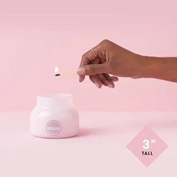 Capri Blue Volcano Candle - Luxurious Bubblegum Scent in Pink Jar