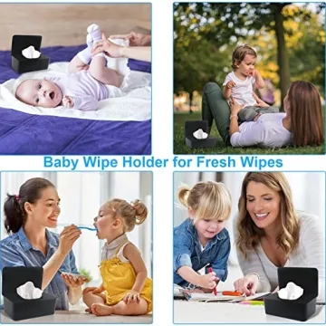 LEQXGO Baby Wipes Dispenser Non-Slip Large Capacity