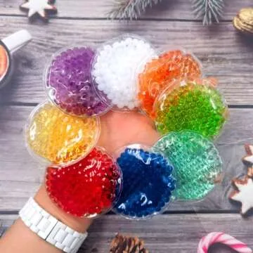 Boo Boo Hot Cold Ice Packs: Colorful Pain Relief Gel Packs