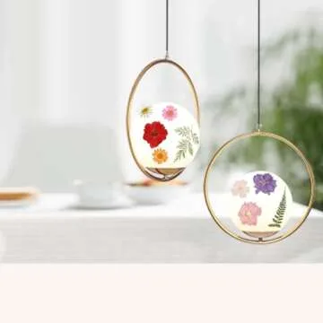 180Pcs Dried Pressed Flowers Resin Mould Real Pressed Flowers Natural Dry Leaves Bulk Mixed Colorful Herbs Kit with Tweezers for Scrapbooking DIY Candle Jewelry Crafts Making Nails (Bright Color)