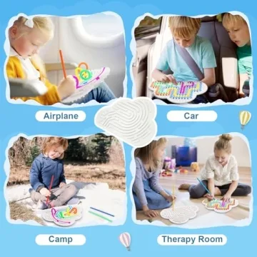 Sensory Activity Board Fidget Toys for Kids and Toddlers