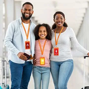 Bright Color School Pass Lanyard Set for Teachers