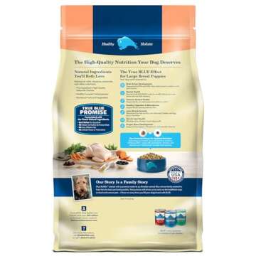 Blue Buffalo Life Protection Formula Large Breed Puppy Dry Dog Food with DHA, Vital Nutrients & Anti...