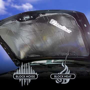 Dynamat Hoodliner – Noise & Heat Insulation Kit for Your Car Hood – Easy Install