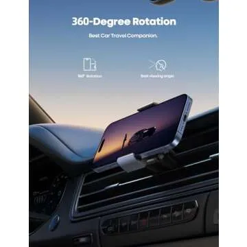 Lamicall Universal Car Phone Holder for 4.7-6.5" Smartphones