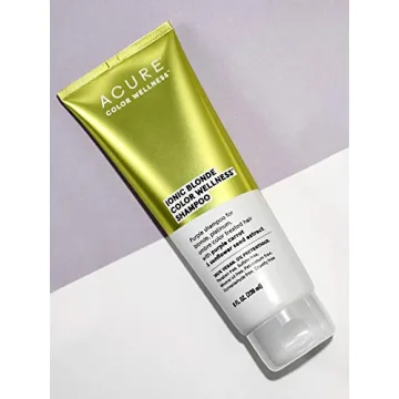 Vegan ACURE Ionic Blonde Color Wellness Shampoo 8 Fl Oz