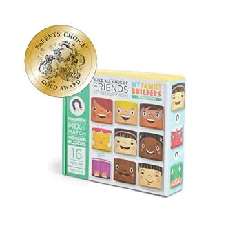 My Family Builders 16-Piece Diversity Play Set for Kids