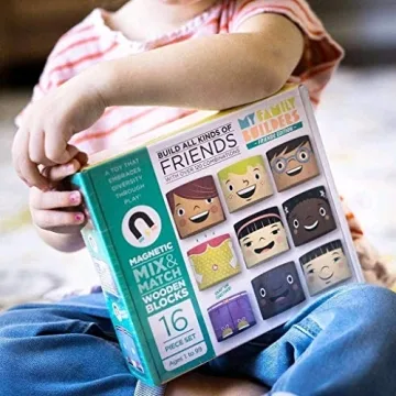 My Family Builders 16-Piece Diversity Play Set for Kids