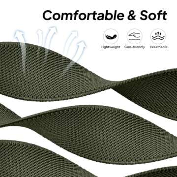 Stylish 6 Pack Stretchy Bands for Samsung Galaxy Watches