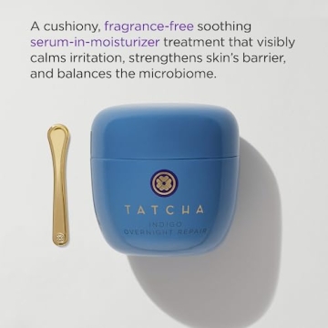TATCHA Indigo Overnight Repair Serum Fragrance-Free Night Cream