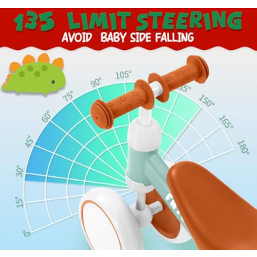 Colorful Baby Balance Bike for 10-24 Month Toddlers