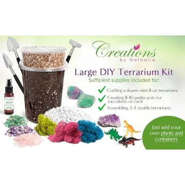 DIY Terrarium Starter Kit for All Ages - Handcrafted in USA