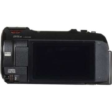 Panasonic 4K Ultra HD Video Camera Camcorder HC-VX981K, 20X Optical Zoom, 1/2.3-Inch BSI Sensor, HDR Capture, Wi-Fi Smartphone Multi Scene Video Capture (Black)