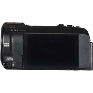 Panasonic 4K Ultra HD Video Camera Camcorder HC-VX981K, 20X Optical Zoom, 1/2.3-Inch BSI Sensor, HDR Capture, Wi-Fi Smartphone Multi Scene Video Capture (Black)