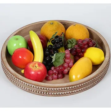 Stylish Carah & Cossh Wooden Tray Perfect for Decor
