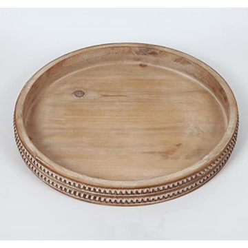Stylish Carah & Cossh Wooden Tray Perfect for Decor