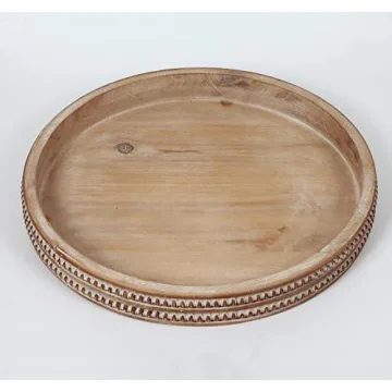 Stylish Carah & Cossh Wooden Tray Perfect for Decor
