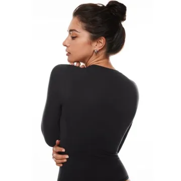 INLYRIC Women's Stretchy Long Sleeve Crop Top Comfort & Style