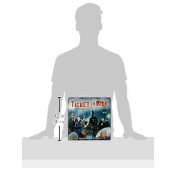 Ticket to Ride United Kingdom + Pennsylvania Board Game EXPANSION - Strategy Game, Family Game for Kids & Adults, Ages 8+, 2-5 Players, 30-60 Minute Playtime, Made by Days of Wonder