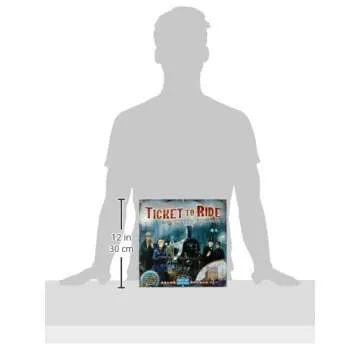 Ticket to Ride United Kingdom + Pennsylvania Board Game EXPANSION - Strategy Game, Family Game for Kids & Adults, Ages 8+, 2-5 Players, 30-60 Minute Playtime, Made by Days of Wonder