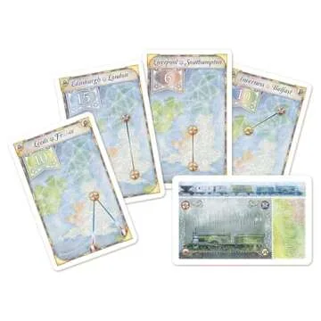 Ticket to Ride United Kingdom + Pennsylvania Board Game EXPANSION - Strategy Game, Family Game for Kids & Adults, Ages 8+, 2-5 Players, 30-60 Minute Playtime, Made by Days of Wonder