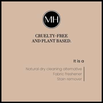 Murchison-Hume Garment Groom Fabric Freshener, Air Freshener, Odor Fighter, Laundry Treatment and Stain Remover, Basil Mandarin Kale