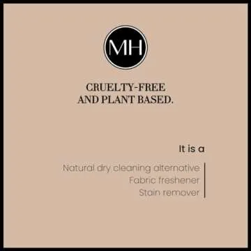 Murchison-Hume Garment Groom Fabric Freshener, Air Freshener, Odor Fighter, Laundry Treatment and Stain Remover, Basil Mandarin Kale