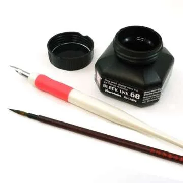 Kuretake Zig Cartoonist Highly Opaque Pen Ink - Perfect for Manga Artists & Illustrators