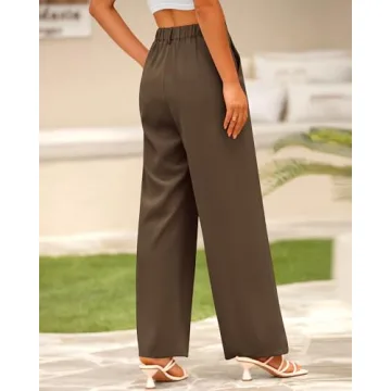 Stylish BTFBM High Waist Casual Wide Leg Pants for Women