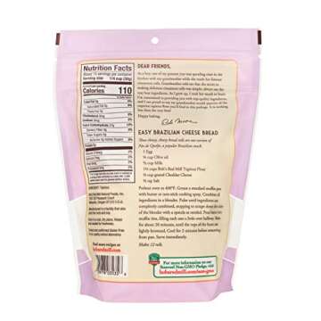 Bob's Red Mill Tapioca Flour, 16 oz (Pack of 1) - Non GMO, Gluten Free, Vegan, Paleo Friendly, Koshe...